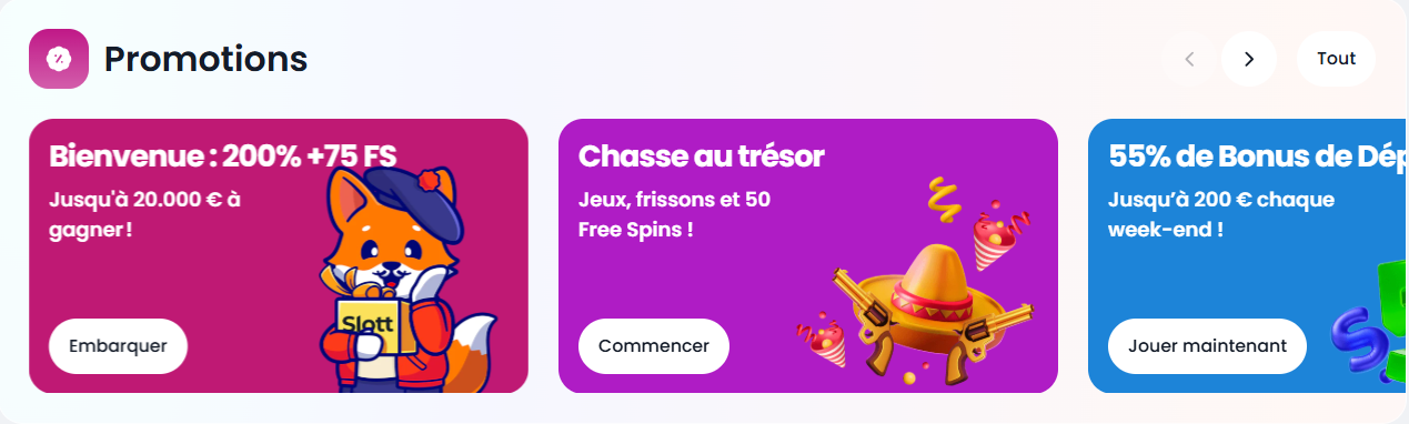 bonus banner